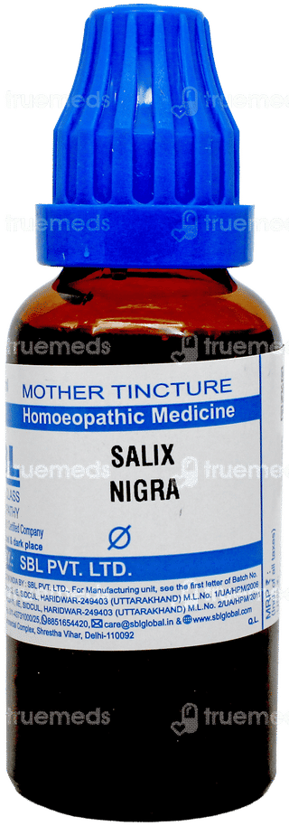 Sbl Salix Nigra Q Mother Tincture 30Ml